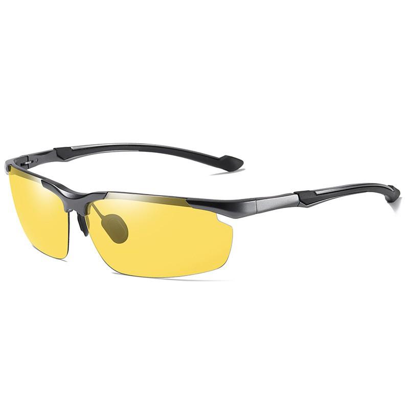 Aolong Aluminum Magnesium Polarized Cycling Sunglasses Photochromic Lens Driving Outdoor Sports UV400