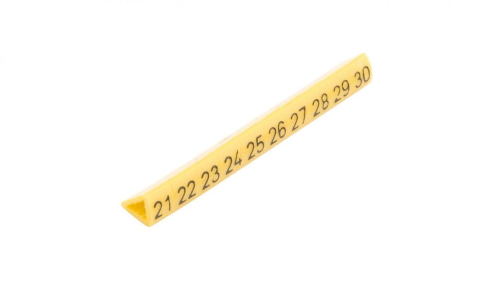 Wire Marker Oz-1/21-30 Yellow E04Zp-01020201300 (100 Pcs.)