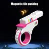 Roterende fingerskyvere Fidget Leketøy Kontor Stresslindring Skyver Skrallefinger Fidget 3D-printet Fidegt LekerFingertupp Teksturert
