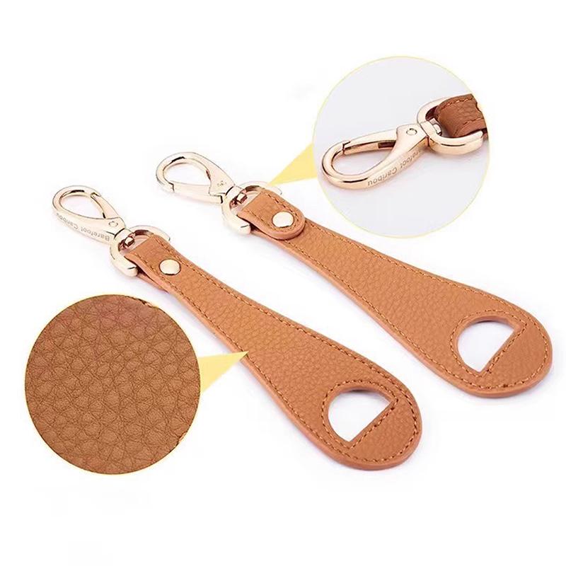 10Pcs Hat Clip Leather Simple Golf Baseball Hat Clip Summer Hat Strap Towel Glove Storage Wallet Buckle Hands-Free Latch Clip