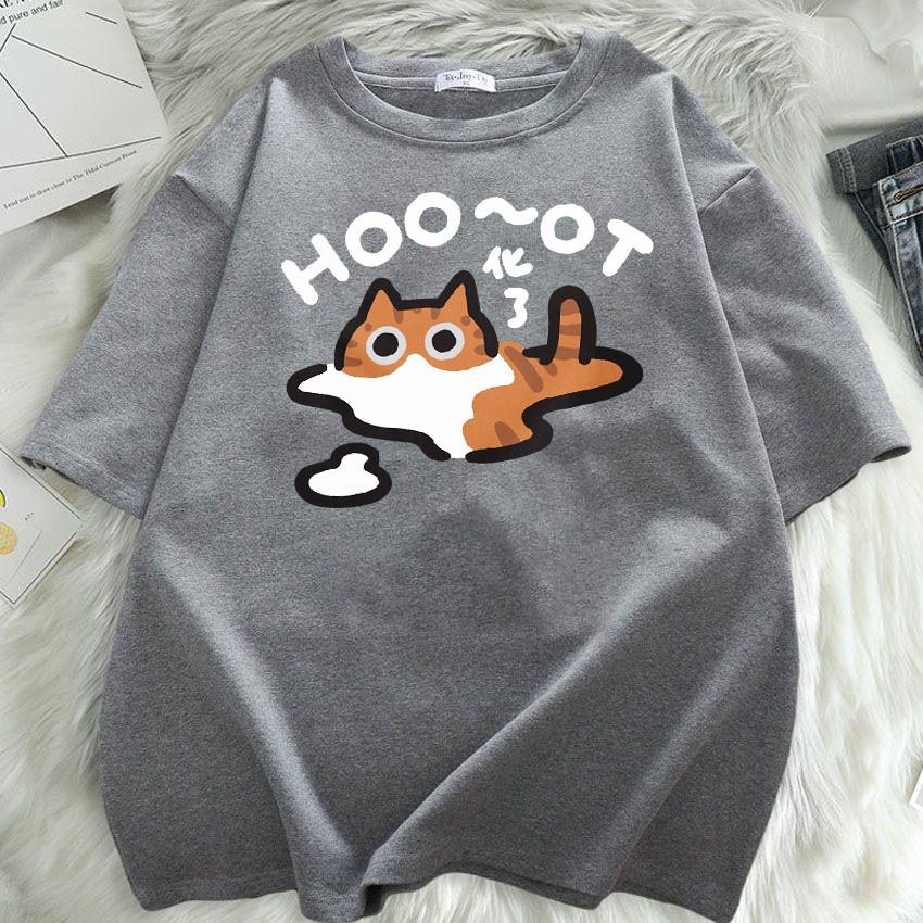 

Cartoon Printed Short Sleeved Tshirt MenWomen 2025 Summer New Korean Ins Street Versatile Loose Top S