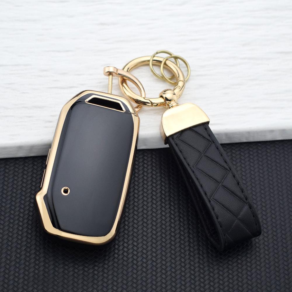 3 Buttons TPU Car Key Fob Cover for Kia Sportage K5 K8 2022 Cerato 2020 Sorento Soul Ray Telluride - Key Case Full Protector