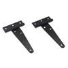 Industrial T Straps Shed Door Hinges set Rustproof Heavy Duty T Hinges set Heavy Duty Metal Hardware for Barns & Fence