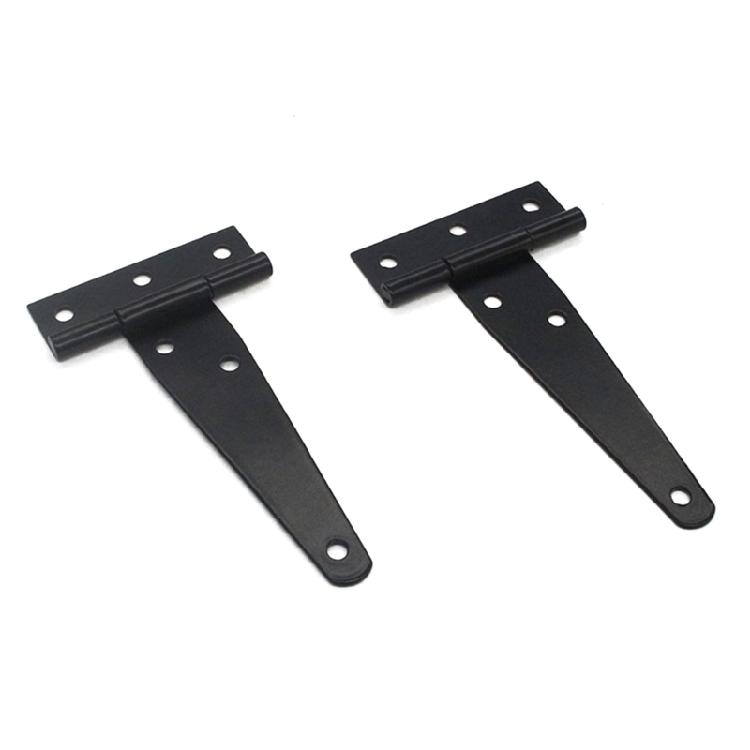 Industrial T Straps Shed Door Hinges set Rustproof Heavy Duty T Hinges set Heavy Duty Metal Hardware for Barns & Fence