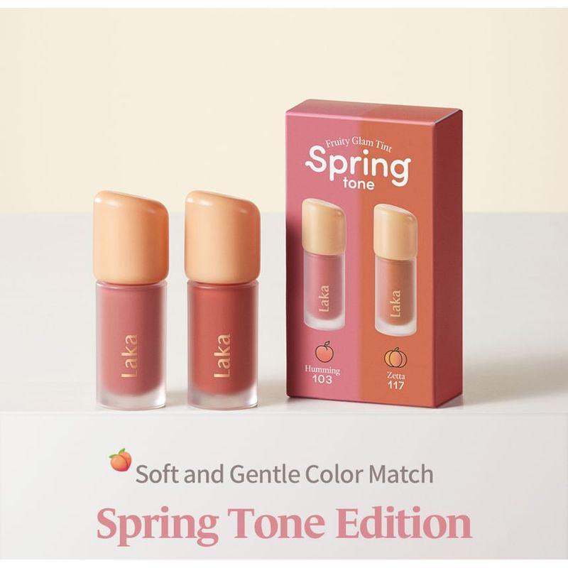 Laka - Fruity Glam Tint Mini Duo Special Set - 6 Types