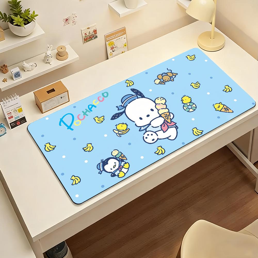 SCute Pochacco Cartoon Mouse Pad Computer Laptop Rubber Nonslip Mouse Mat Mousepad Gamers Decoracion Desk Mat