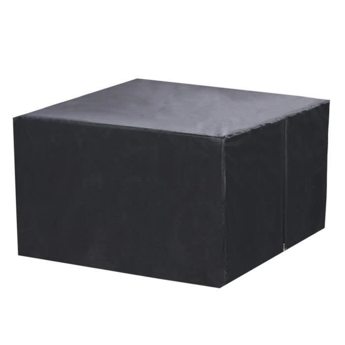 Housse de protection pour table de jardin Imperméable Rectangle 200 x160x 70cm