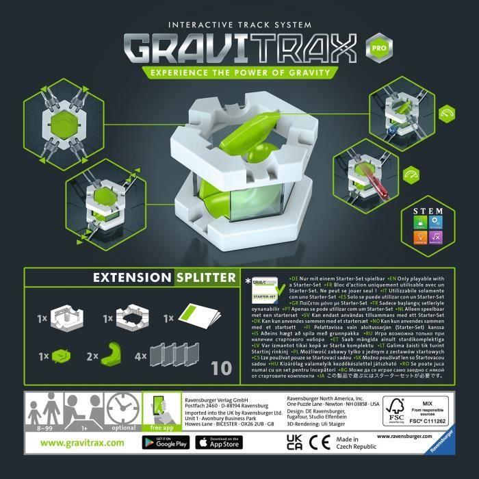 GraviTrax PRO Bloc D'action Splitter - Ravensburger - Circuit De Billes Créatif STEM