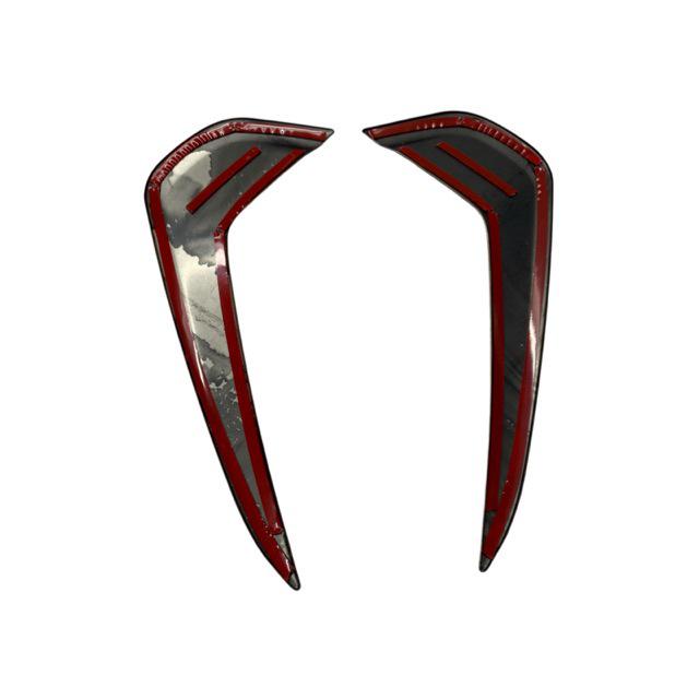 Mazda CX-50 Black Warrior Matte Black Rear Window Trim Sticker
