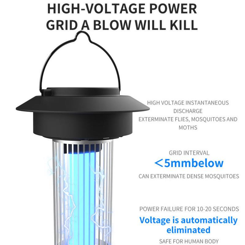Outdoor LED Mosquito Light Low-noise Indoor Mosquito Repellent Lamp 165*165*270mm Household Electric Insect Trap Lamp