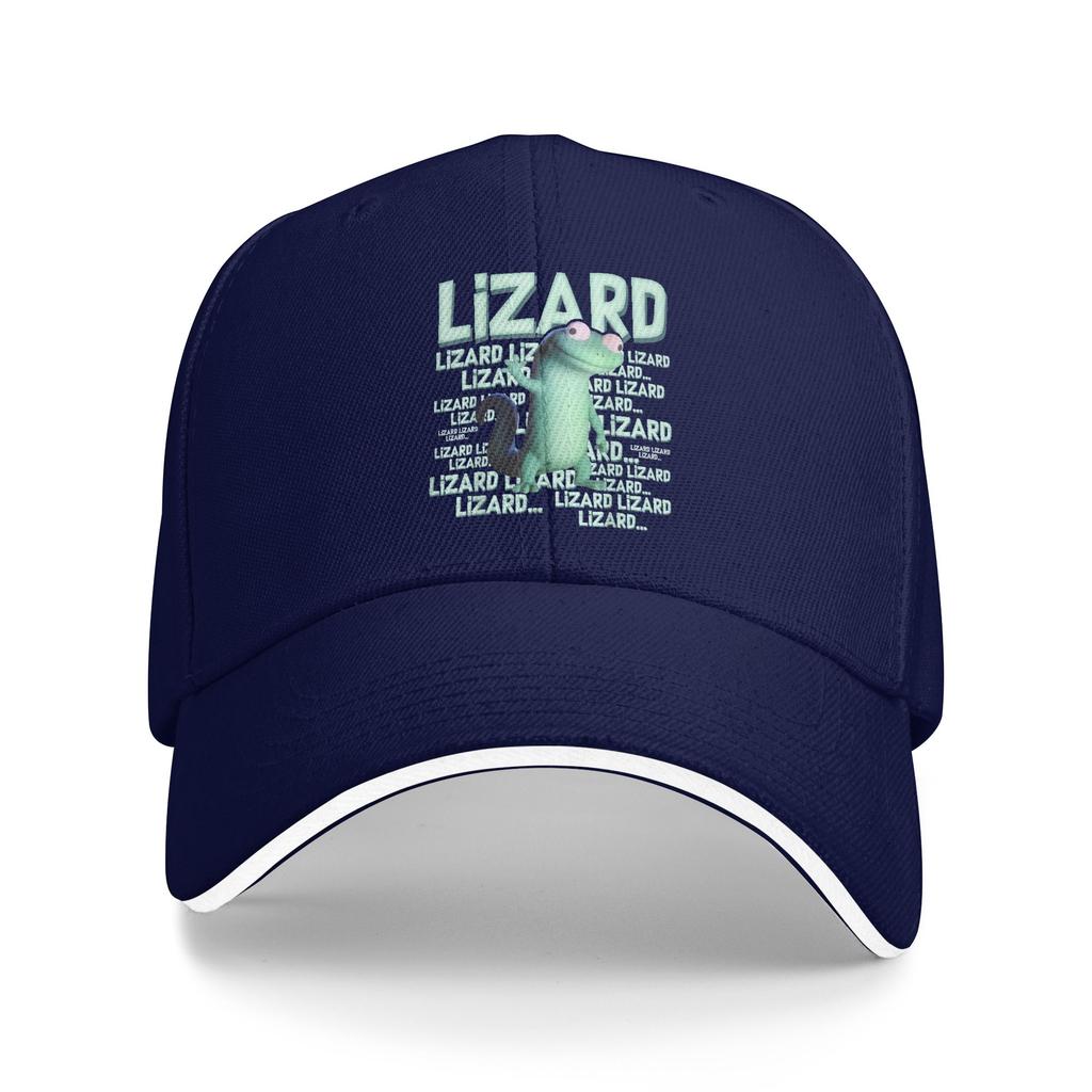 Lizard Lizard Lizard Weirdcore Tom Lizard Baseball Cap Casual Sandwich Hats Unisex Style Adjustable Hats Cap Sport
