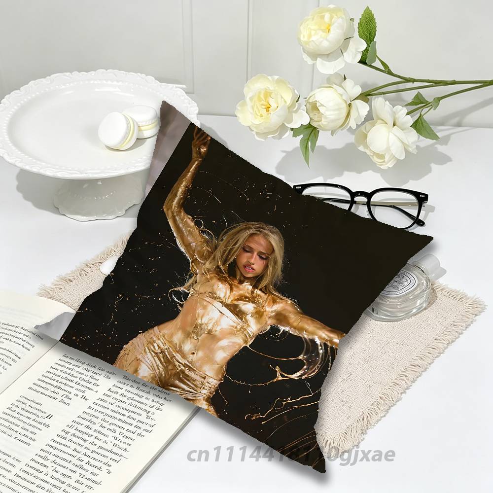 TTateMcRae Lollapalooza Pillow Case Living Room Sofa Cushion Cover Suitable For Home Bedroom Room Decoration