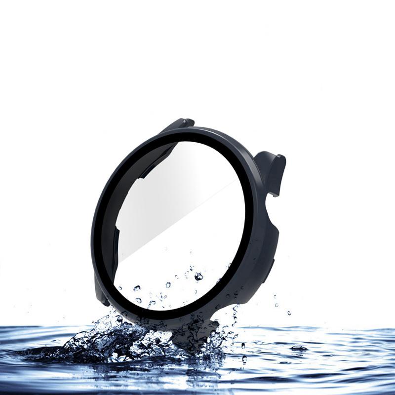 Hard Edge Shell Screen Glass Protector Film Smartwatch Frame Case for Haylou Solar Plus RT3 LS16 Smart Watch Protective Cover