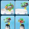 Robot Fidgets Toy Tumbler Anti Gravity Unicycle Luminous Gyro Double-variable Self-balancing Fidgets Toy Car Early Education Toy