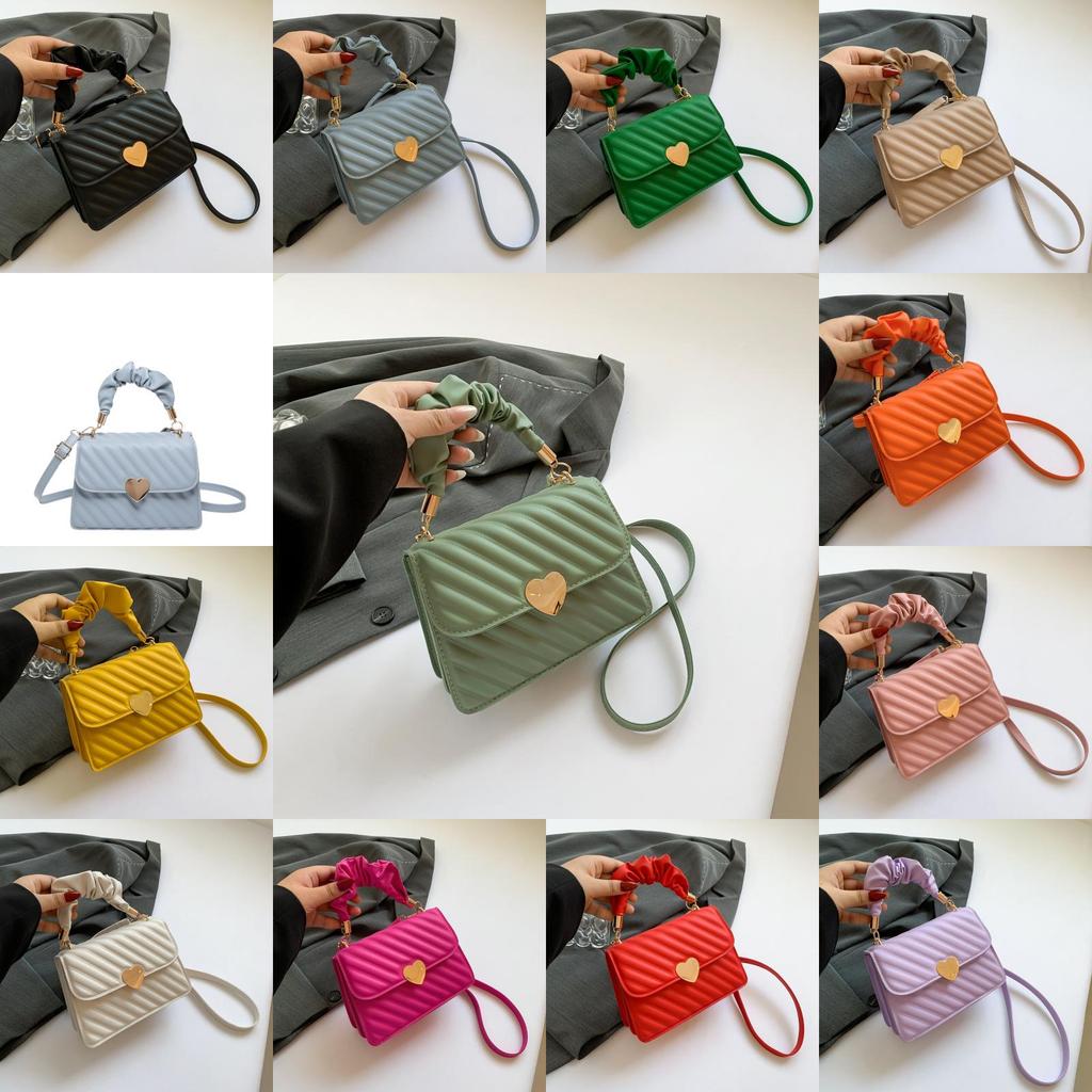 Minimalist Pu Small Square Bag For Daily Use With Shoulder Strap