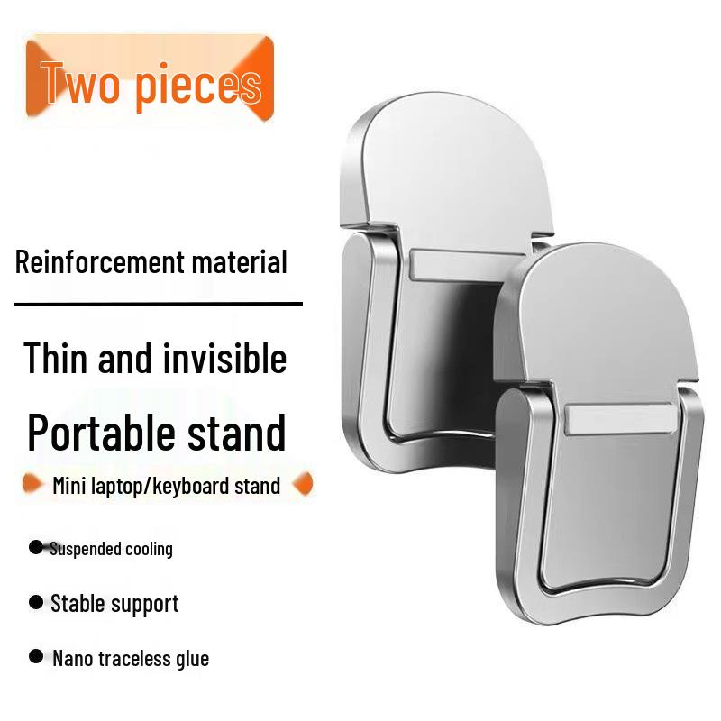 Portable Laptop Stand & Footrest with Invisible Keyboard Support