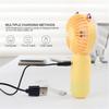 Mini Handheld Fan Handheld Mini Fan USB Rechargeable Cooling Fans Cute