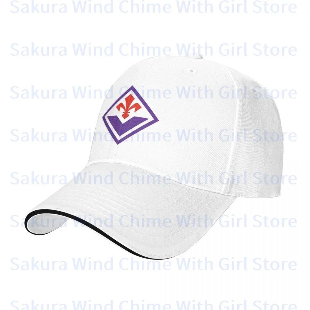 Cappellino da Baseball alla Moda Acf Fiorentina per Uomo Poliestere Cappelli Cappello Regolabile Cappello Casual da Autista di Camion
