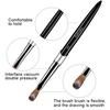 Nail Art Brush UV Handle Bristles Soft Faux Mink Metal Multifunctional Gel Carving Pen