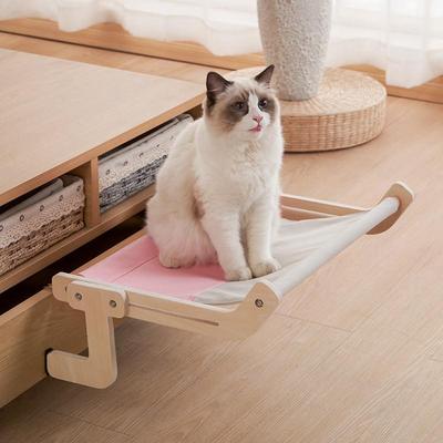 Punch-Free Cat Window Hammock: Four Seasons Hanging Bed for Windows and Bedsides
