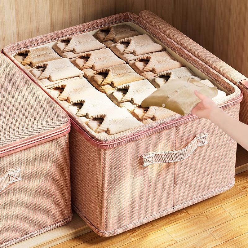 Large Capacity Lockable Storage Box for Clothes and Documents