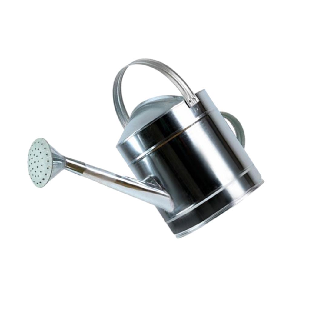 

Нержавеющая сталь Металлический полив для полива Распылительный горшок Полив с Для беспроблемного ухода за растениями Банки для внутреннего использования 7l