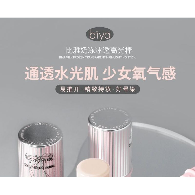 Biya - Bastão Iluminador de Gelo Gelatinoso Leitoso - 5 Cores