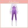 Disfraz de Cosplay Emilia de Re Zero Starting Life In Another World Con Tejido de Poliéster Para Convenciones de Anime