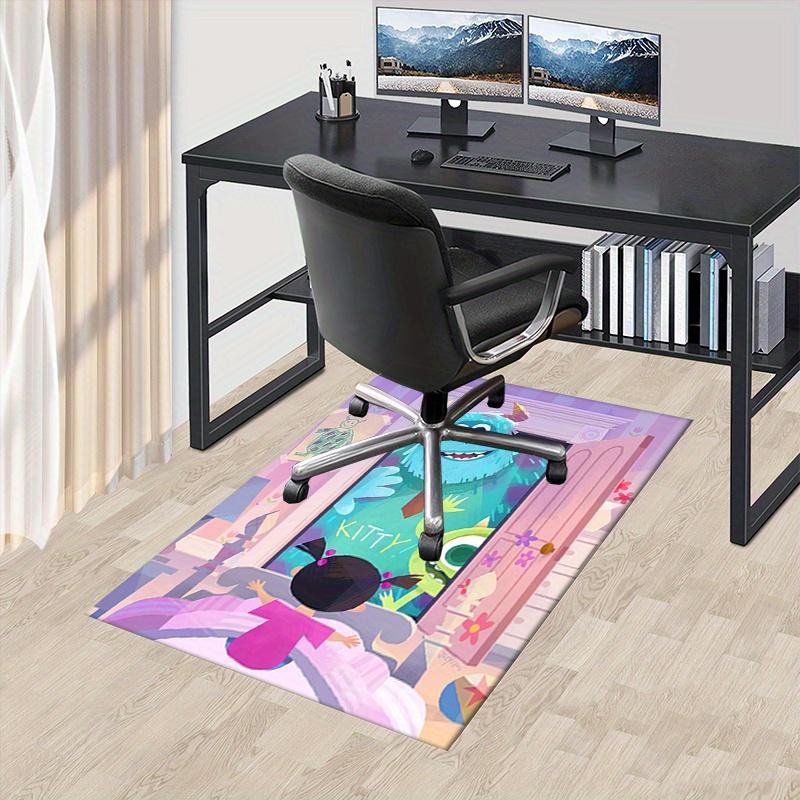 

Office Rug Monsters, Inc. theme 3D Printed Anti-Slip Rug-Machine Washable for Living Room 60cm by 90cm