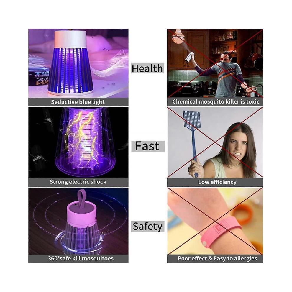 Mosquito Repellent Mosquito Killer Lamp 5W UV Electric Mosquito Repellent Lamp Effective Range
