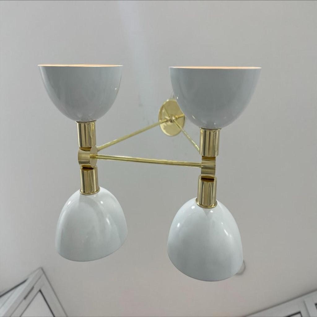 Ceiling Chandelier Modern 4 Lights Mid Century Pendant Fixture Light Chandelier