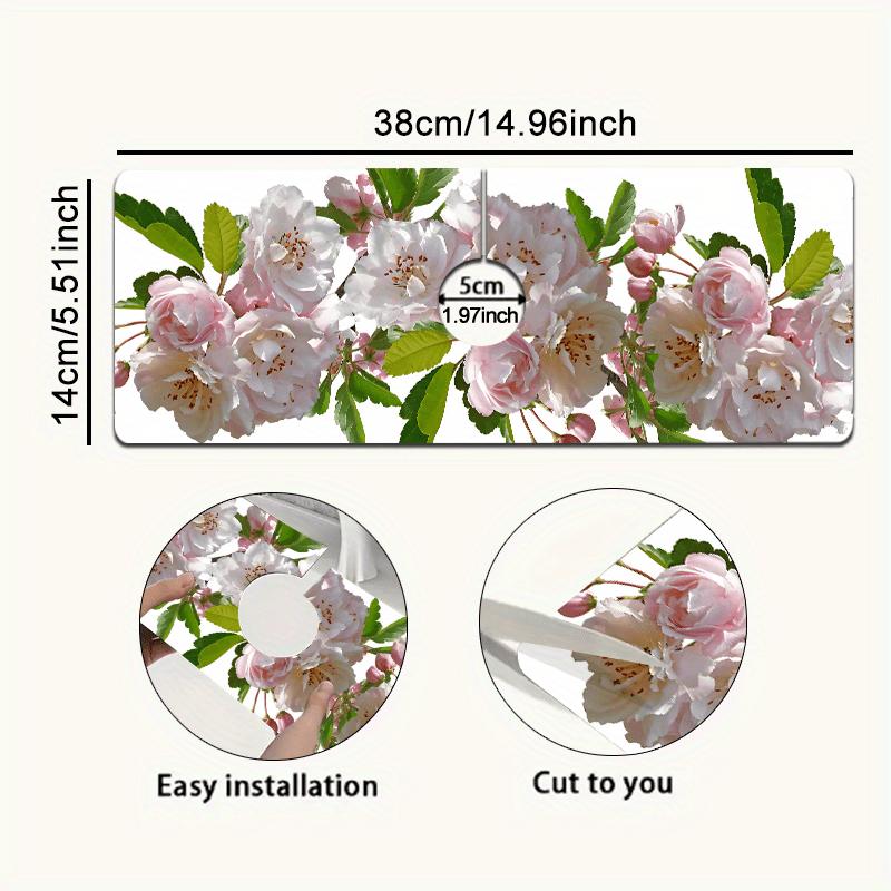 1Pcs Elegant Rose Flower Sink Faucet Absorbent Mat, Drainage Pad, Kitchen Bathroom Sink, Countertop Drain Pad
