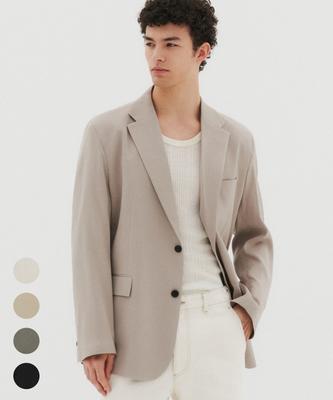 Suare [Renewal] Linen-Like Blazer - 4 Colors