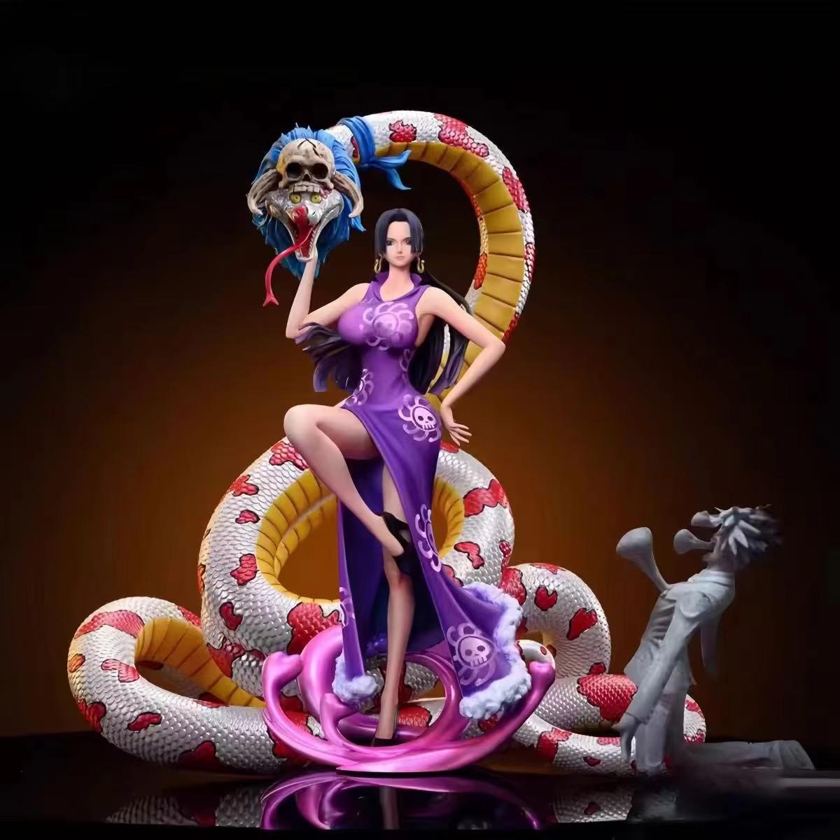 25 см Аниме Фигурка One Piece Боа Хэнкок Окаменение Санджи Фигурка Статуя Модель ПВХ Коллекционные Игрушки Кукла Подарки