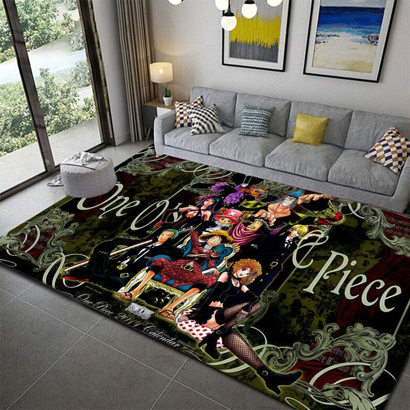 

One Piece Soft Rug Non-Slip Floor Mat for Bedroom Living Room Game Room 60x90cm