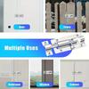 Stainless Steel Door Bolt Latch, Thickened Surface Mount Slide Latch Lock for Window,Cabinet, Security Gate, Wooden Door, 10pcs with Screws Included
