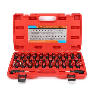 23 peças Ferramenta Universal de Remoção de Terminal de Fio Automotivo Removedor de Pino de Conector Kit de Ferramentas Extrator