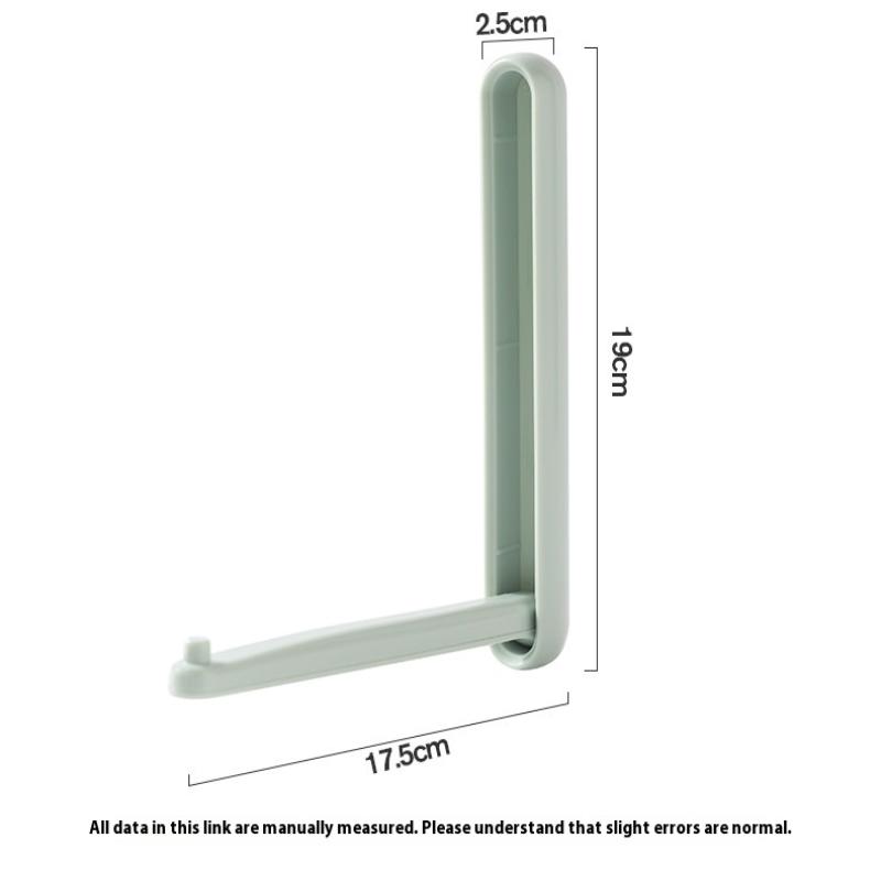 Folding Hanger Storage Rack No Punching Wall Hanging Home Balcony Dormitory Wardrobe Drying Rack Clothespin Collector