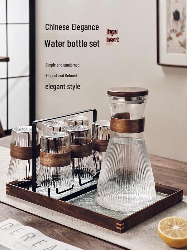 Cha Xun Chinese Tea Set with 1.5L Kettle and 6 Cups