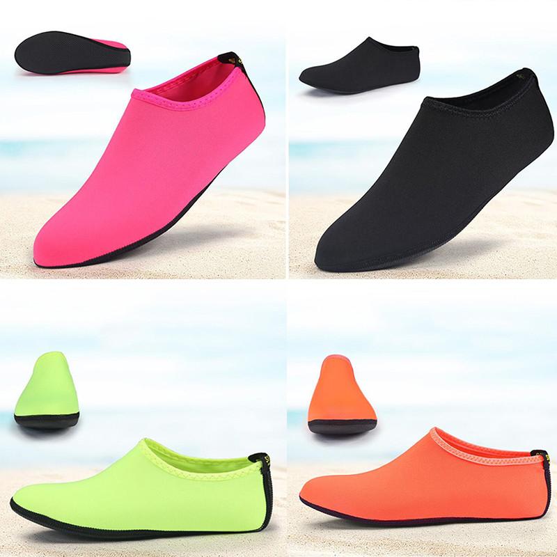Stylish Adult Water Socks For Snorkeling And Swimming Durable Non-slip Aqua Shoes