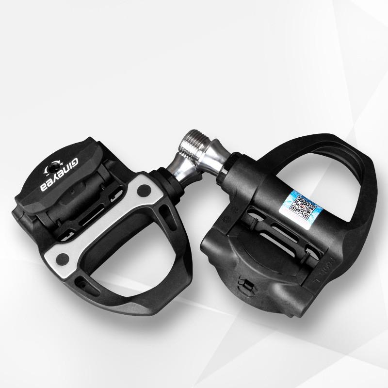 P601S Carbon Fiber Road Bike Clipless Pedals With Titanium Axle Lightweight Cycling Pedal Bikes