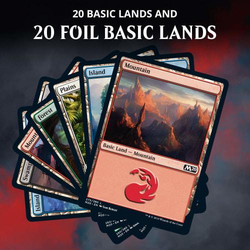 The Gathering Core Set 2020 (M20) Bundle | 10 Booster Packs (360 Cards) | Accessories | Factory Sealed