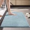 Extra-Dense Thickened Chenille Entry Floor Mat Bathroom Stain-Resistant Door Mat Soft Absorbent Non-Slip Living Room Carpet