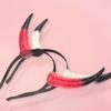 Fun Headbands Halloween Cattle Horn for Party Headwear for Vacation Travel