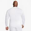 Nike T-Shirts Herren Weiß Rundhals Mittlere Normale Passform