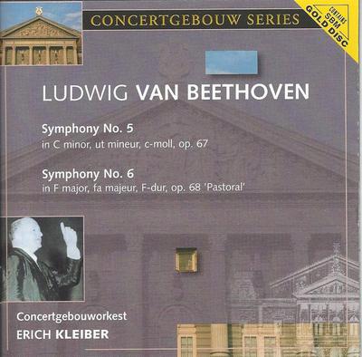 CD L.V. BEETHOVEN; ERICH KLEIBER - Beethoven: Symphonies 5 & 6  APL101564 Audiophile Clas 2003 Poland Classical Used