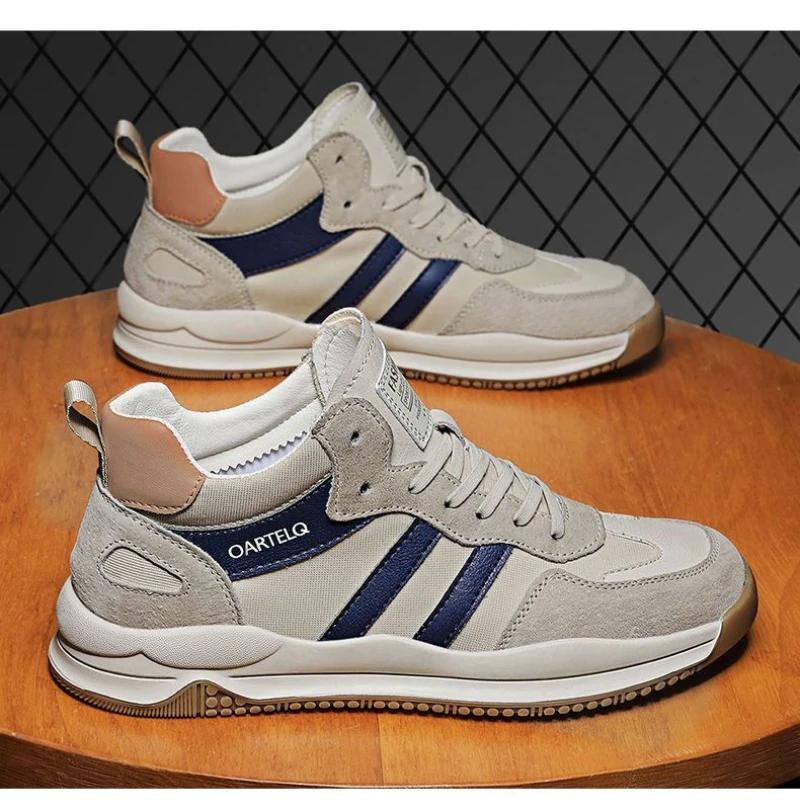 Mode Herren Freizeitschuhe Neue Herrenschuhe 2024 Heiß Outdoor Komfort Herren Sneaker Zapatos Para Hombres Schnürschuhe Fahrschuhe für Herren