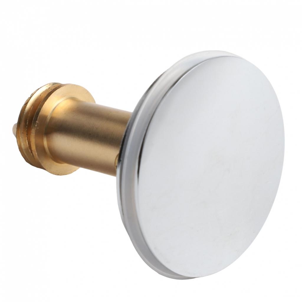 38mm Bathroom Sink Drain Stopper Plugs Bounce Push Button Click Clack Plug#