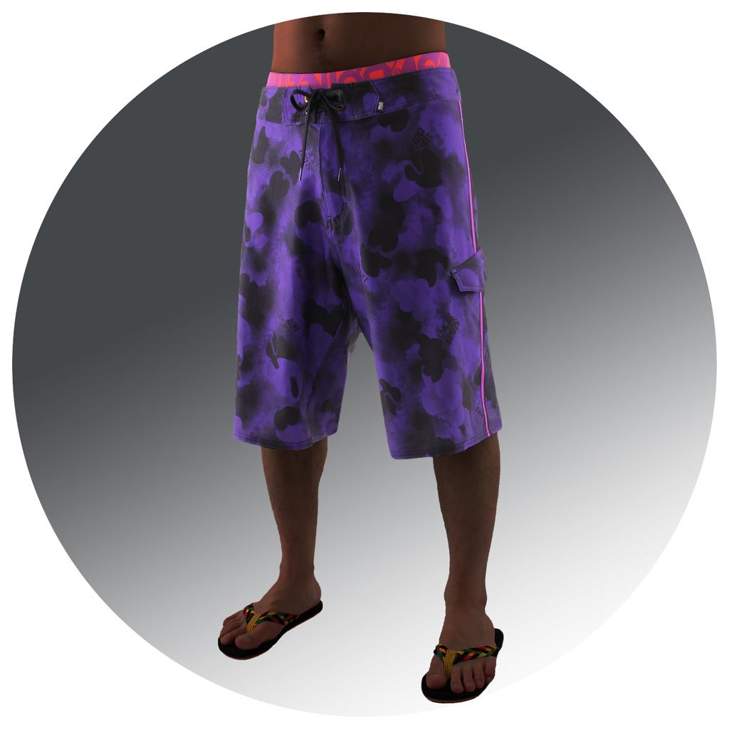 SUGAPOINT Men'S Surfing/Wakeboard Boardshorts. Shower (Type B)