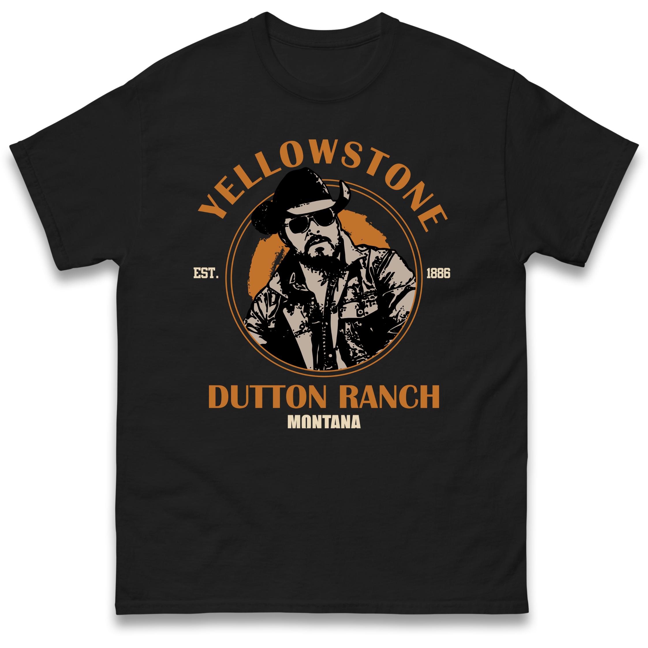 Футболка Yellowstone Dutton Ranch Montana Женские Топы Футболки 3XL